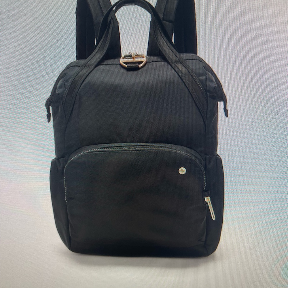 Black Nylon Backpack - Picture 6 of 9